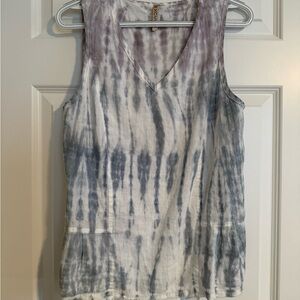 XCVI Tie Dye Sleeveless Top